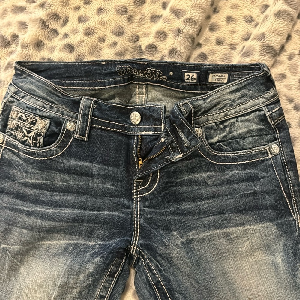 Miss Me jeans 26 standard skinny